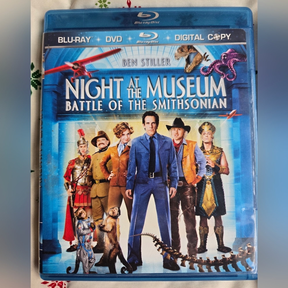 Night at the Museum: Battle of the Smithsonian Blu-ray